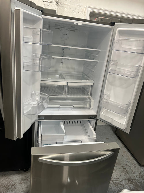 LG 22 Cu. Ft. Stainless Steel French Door Refrigerator – LFDS22520S